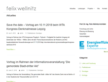 Tablet Screenshot of felixwellnitz.com